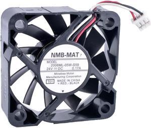 2006ML-05W-S59 5015 5cm 50mm 50x50x15mm 24V 0.17A 3 line mute inverter industrial cooling fan