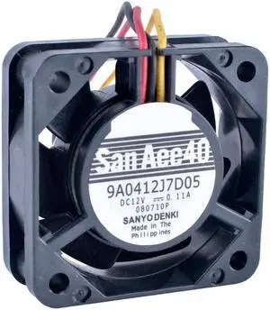 9A0412J7D05 4cm 4015 40x40x15mm 12V 0.11A Double ball bearing large air volume cooling fan
