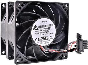 THD0912HE 92x92x38mm DC12V 5.28A Powerful booster server cooling fan