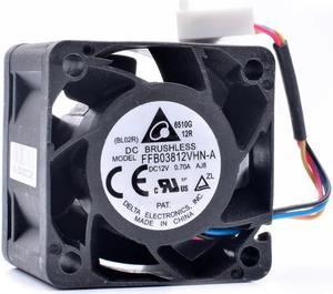 FFB03812VHN-A 3.8cm 3828 38mm 38x38x28mm 12V 0.70A server power cooling fan