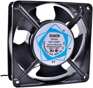 SP100A P/N1123HBL HSL XBL 12cm 120mm fan 12038 110V Double ball bearing cabinet cooling fan