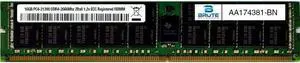 AA174381 - Dell Compatible 16GB PC4-21300 DDR4-2666Mhz 2Rx8 1.2v ECC Registered RDIMM