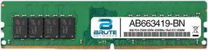 AB663419 - Dell Compatible 8GB PC4-25600 DDR4-3200Mhz 1Rx8 ECC UDIMM