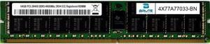 4X77A77033 - Lenovo Compatible 64GB DDR5-4800Mhz 2Rx4 ECC registered RDIMM