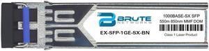 Juniper EX-SFP-1GE-SX - 1000BASE-SX 550m MMF 850nm SFP (100% Compatible)