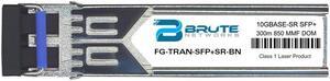 Fortinet FG-TRAN-SFP+SR - 10GBASE-SR 300m MMF 850nm SFP+ (100% Compatible)