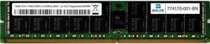774170-001 - HP Compatible 8GB PC4-17000 DDR4-2133Mhz 1Rx4 1.2v Registered RDIMM