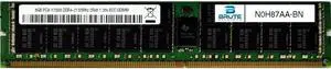 N0H87AA - HP Compatible 8GB PC4-17000 DDR4-2133Mhz 2Rx8 1.2v ECC UDIMM