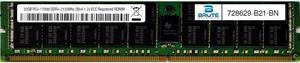 728629-B21 - HP Compatible 32GB PC4-17000 DDR4-2133Mhz 2Rx4 1.2v Registered RDIMM