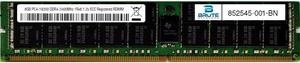 852545-001 - HP Compatible 8GB PC4-19200 DDR4-2400Mhz 1Rx8 1.2v Registered RDIMM