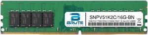 SNPV51K2C/16G - Dell Compatible 16GB PC4-17000 DDR4-2133MHz 2Rx8 1.2v Non-ECC UDIMM