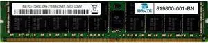 819800-001 - HP Compatible 8GB PC4-17000 DDR4-2133Mhz 2Rx8 1.2v ECC UDIMM