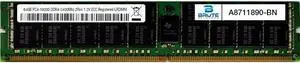 A8711890 - Dell Compatible 64GB PC4-19200 DDR4-2400Mhz 4Rx4 1.2v ECC LRDIMM