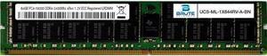 UCS-ML-1X644RV-A - Cisco Compatible 64GB PC4-19200 DDR4-2400Mhz 4Rx4 1.2v ECC LRDIMM