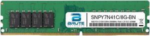 SNPY7N41C/8G - Dell Compatible 8GB PC4-21300 DDR4-2666MHz 1Rx8 1.2V ECC UDIMM