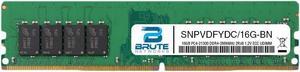 SNPVDFYDC/16G - Dell Compatible 16GB PC4-21300 DDR4-2666MHz 2Rx8 1.2V ECC UDIMM
