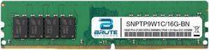 SNPTP9W1C/16G - Dell Compatible 16GB PC4-21300 DDR4-2666MHz 2Rx8 1.2V Non-ECC UDIMM