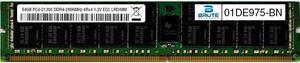 01DE975 - Lenovo Compatible 64GB PC4-21300 DDR4-2666MHz 4Rx4 1.2V ECC LRDIMM