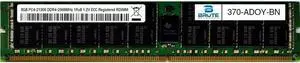 370-ADOY - Dell Compatible 8GB PC4-21300 DDR4-2666MHz 1Rx8 1.2V ECC Registered RDIMM