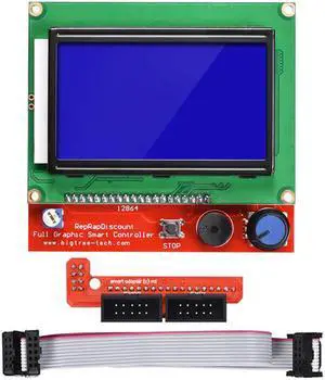 3D Printer Parts LCD 12864 LCD Control Panel 12864lcd display for 3D Printer Smart Controller RAMPS1.4