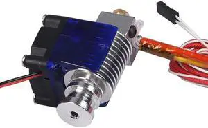 3D V6 Printer J-head hotend Cooling Fan for 1.75mm/3mm direct Filament Wade Extruder 0.3/0.4/0.5mm Nozzle long distance