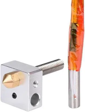BIQU 3D printer parts MK8 Extruder hot end kit 0.4mm nozzle heating MK8 Extruder hot end DIY Accessories