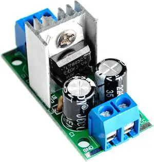 LM7805 LM7812 DC/AC Three Terminal Voltage Regulator Power Supply Module 5V 9V 12V Output Max 1.2A