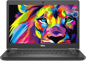 Grade B LCD Dell Latitude 5480 14" Touchscreen Laptop, Intel Quad Core i7 7820HQ 2.9Ghz, 16GB DDR4, 256GB NVMe PCIe M.2 SSD, GeForce 930MX, Thunderbolt 3, 1080p Full HD, HDMI, Webcam, Windows 10 Pro