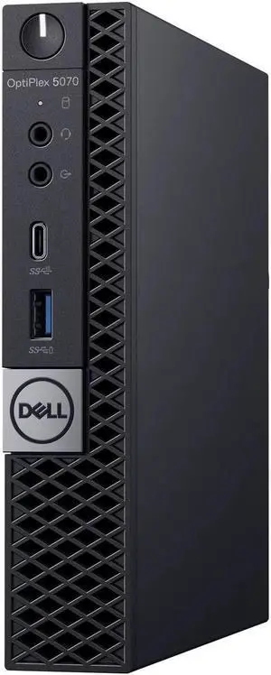 Dell Optiplex 5070 Micro Form Factor Desktop, Intel Eight-Core i7 9700T 2.0Ghz, 16GB DDR4, 1TB NVMe M.2 SSD, USB Type C, WiFi, Windows 11 Pro
