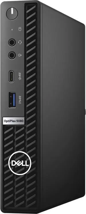 Dell Optiplex 5080 Micro Form Factor Desktop, Intel Six-Core i5 10500T 2.3Ghz, 16GB DDR4, 512GB NVMe SSD, Wi-Fi, Windows 11 Pro (Grade B)