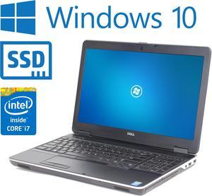 Dell Latitude E6540 Laptop, Quad Core i7 4800MQ 2.7Ghz, 16GB DDR3, 960GB SSD Hard Drive, 1080P 15.6" FHD LCD, AMD Radeon HD 8790M 2GB GDDR5, HDMI, Windows 10 Pro