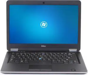 Grade B Dell Latitude E7440 14" Laptop, Intel Core i5 4300U 1.9Ghz, 8GB DDR3, 120GB SSD Hard Drive, HDMI, Webcam, Windows 10 Pro