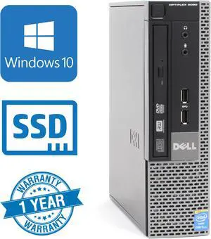 Dell Optiplex 9020 USFF Desktop, Intel Core i5 4570S 2.9Ghz, 16GB DDR3, 256GB SSD, DVD, Windows 10