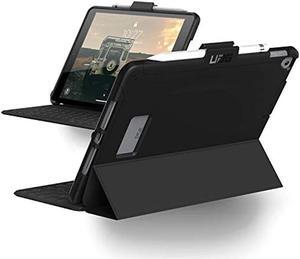 UAG iPad 10.2-inch (9th Gen, 2021),(8th Gen, 2020) & (7th Gen, 2019) Case, Scout Feather-Light Rugged Military Drop Tested Protective Cover with Apple Pencil Holder, Black