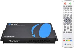 OREI XD-1290 4K PAL HDMI to NTSC HDMI Video Converter Built in Digital DVB-T TV Tuner - Change Channels - Worldwide Voltage