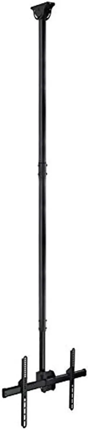 Mount-It! Ceiling TV Mount | Fits 40"-70" TVs | Adjustable Extra Long 10 Feet Long