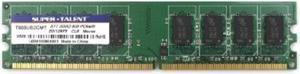 Super Talent DDR2-800 2 GB/128Mx8 Micron Chip Memory T800UB2GMT, Bulk