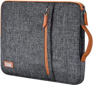 10.1 Inch Laptop Sleeve Case Water-resistant Tablet Protective Carrying Handle Bag for 10.5 iPad Pro/9.7 iPad Air 2/10 Surface Go/ Galaxy Tab S2 S3 S4/10.1 Yoga Tab 3 Dark Grey