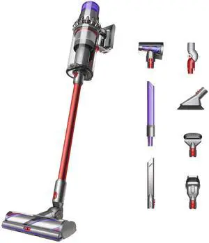 Dyson SV29 Outsize Total Clean Cordless Vacuum Cleaner | Nickel/Red