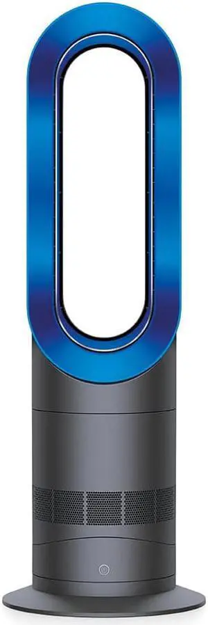 Dyson AM09 Hot + Cool Fan Heater | Iron/Blue