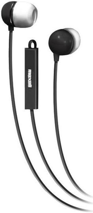 maxell STEREO IN-EAR EARBUDS- Part # 190300 - IEMICBLK