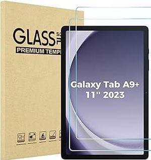 [2 Pack] Samsung Galaxy Tab A9 Plus 11" Screen Protector (SM-X210/X215/X216/X218), HD Anti-Scratch Anti-Fingerprint Bubble Free 9H Hardness Tempered Glass Screen Protector for Samsung Tab A9+ 11 inch
