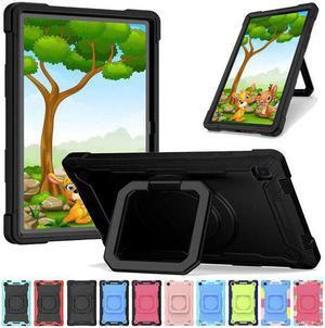 EpicGadget Samsung Galaxy Tab A7 10.4 (2020) Case SM-T500/T505/T507 Heavy Duty Kids Shockproof Rugged Cover With Rotating Kickstand Shoulder Strap for Samsung Tab A7 10.4 Inch