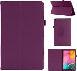 EpicGadget Case for Samsung Galaxy Tab A7 Lite 8.7'' (SM-T225/T220/T227) - Lightweight Folding Folio PU Leather Stand Cover for Samsung Galaxy Tab A7 Lite 8.7 Inch Tablet Released in 2021 Purple