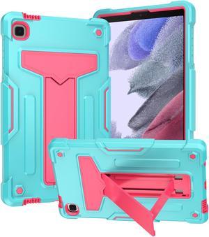 Case for Samsung Galaxy Tab A7 Lite 87 Inch SMT220  SMT225  SMT227U  Dual Layer Heavy Duty Kids Proof Hybrid Case Shockproof Cover with Kickstand for Samsung Tab A7 Lite 87 Tablet TealPink