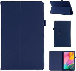 EpicGadget Case for Samsung Galaxy Tab A7 Lite 8.7'' (SM-T225/T220/T227) - Lightweight Folding Folio PU Leather Stand Cover for Samsung Galaxy Tab A7 Lite 8.7 Inch Tablet Released in 2021 Navy Blue
