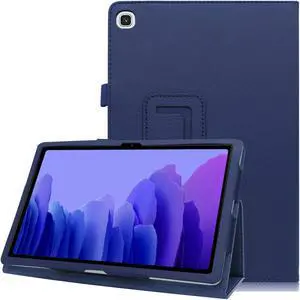 EpicGadget Case for Samsung Galaxy Tab A7 10.4" SM-T500/T505/T507 (Released in 2020) - Lightweight Slim PU Leather Stand Auto Wake/Sleep Folio Cover Case - Navy Blue