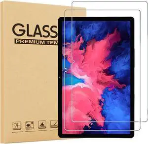 [2-Pack] EpicGadget Lenovo Tab P11 Plus 11" Tempered Glass Screen Protector - High Definition 9H Hardness Anti-Scratch Bubble Free Tempered Screen Protector for Lenovo Tab P11 Plus 11 inch Tablet