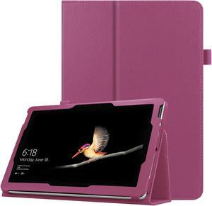 Epicgadget Case for Microsoft Surface Pro 8, Lightweight Folio PU Leather Folding Stand Cover Case for Microsoft Surface Pro 8 13 Inch Display 2021 Released (Purple)