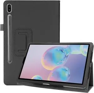 Epicgadget Case for Samsung Galaxy Tab S8, Lightweight Folio PU Leather Folding Stand Cover Case for Samsung Galaxy Tab S8 11 Inch Display 2022 Released (Black)